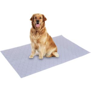Dog Grass Large Potty Patch, Artificial Dog Grass Bathroom Turf for Pet Training, Washable Puppy Pee Pad, Perfect Indoor/Outdoor Portable Potty Pet Loo (Replacement Pee Pad) (L-35"X22.6")