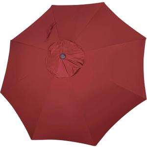 Blissun 9ft Patio Umbrella Replacement Canopy, Market Umbrella Top, Outdoor Table Umbrella Canopy for 8 Ribs, Canopy Only