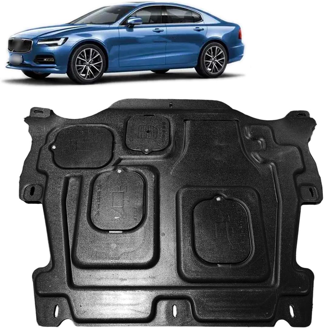 Front Engine Splash Shield Fit for Volvo S60 2011-2018 Engine Engine Case Guards Suitable for Volvo S60 Under Engine Cover Mud Flaps Directly Replace Original
