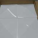 True 6x6 (155mm x 155mm) Plastic Pyramid Vinyl Fence Post Cap with Pre-Drilled Hole Black or White Multiple Quantities for True Actual 6" x 6" Vinyl Posts (20, White)