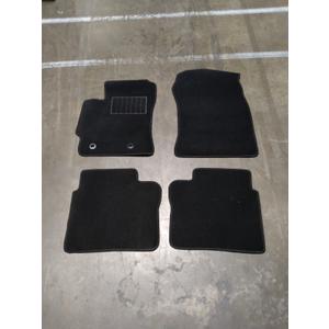 Car Carpet Floor Mats, 4 Pcs, Black