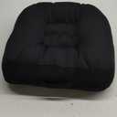 WSGJHB Car Booster Seat Cushion Posture Cushion Portable Breathable Mesh, Effectively Increase The Field of View Ideal for Office, Home, Angle Lift Seat Cushions,Black