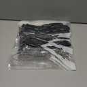 2 x LMLALML Winter Gloves Women Cycling Gloves Waterproof with Touch Screen for Driving Running Workout Hiking Sports (Black)