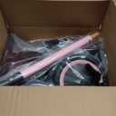 Newyoo Toddler Tricycle,Toddler Bike,Birthday Gifts and Toys for 1-3 Year Old Boys and Girls, Trike with Push Handle, Backrest and Safety Belt, Balance Bike, TR007, Pink