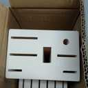 CAROTE 14 Pieces Knife Set with Block, Forged, High Carbon Stainless Steel Sharp Blade Block Knife Set, Dishwasher Safe Cutlery, Cream