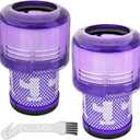 2-Pack V11 V15 Vacuum Filter Replacement Compatible with Dyson V11 Torque Drive, V11 Animal, V11 Absolute, V11 Complete, V15 Detect, V15s Detect Submarine, SV14, SV15, SV17, SV22, SV28, SV47