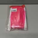 Glow in The Dark Tinsel Curtains 2 Pack - 3.3x6.6ft UV Reactive Fluorescent Party Backdrop for Neon, Birthday, Pride Decorations, Pre-Taped, Lightweight Waterproof (Green)