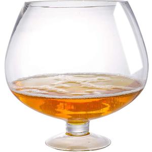GAOGAO 2000ml To 12000ml Super Big Crystal Glass Brandy Glasses Drink Snifters Bar Wine Surprised Drinkware (4000ML), 135.3 Ounces