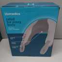 HoMedics Neck Massager with Heat - Pro Therapy Elite Portable, Adjustable Shiatsu and Vibration Massage, Tan