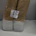 50 Pack Kraft Paper Food Container, 25 OZ Disposable Salad Bowls with Lids, Oil-Proof Rectangular Soup Bowls for Meal Prep Snack Takeout, Microwave Freezer Safe