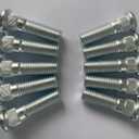 10PCS M12-1.5 Wheel Stud Bolts 610-568 12.97mm Knurl Compatible with Select Hyundai Accent Elentra Sonata, Kia Rio Forte NIRO Soul Optima Mazda CX-9 CX-5