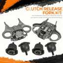 BHB Transmission Dual Clutch Kit Release Fork Lever W/Bolts Compatible with Ford EcoSport 2013-2020 Fiesta Focus 2011-2019 Figo 2016-2018 Replace 6DCT250 DPS6 PS250 602000800 CA6Z7515J CA6Z7515K
