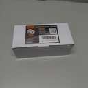 BESTTEN Keyed Entry Door Knob with Lock, Interior and Exterior Door Lock, Standard Ball, Satin Nickel