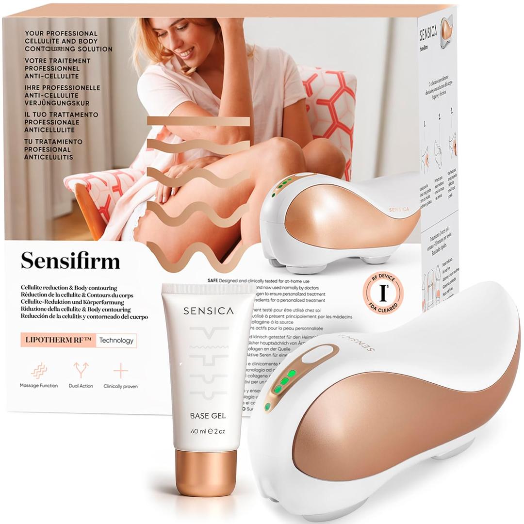 Sensica Sensifirm Radio Frequency Skin Tightening Device for Body  RF Body Sculpting Tool for Thighs & Buttocks, Firming & Smoothing, Cellulite Remover For Legs, At-Home Skincare Machine