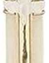 CB Church Supply Hand Decorated Sacramental Baptism Candle by Will & Baumer, 9.75-Inch, Ornate Dove