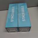 2 x STACEGEELE Insulated Vacuum Water Bottle with Spout Lid & Screw on Top | Stainless Steel Flask for Kids Leak Proof Lightweight Eco Friendly 18oz / 24oz / 32 oz / 40oz(32oz Nightfall)