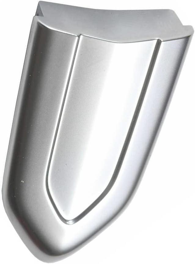 Exterior Door Handle Silver Trim Cover Driver/Passenger Side 13522324, 2013-2019 Compatible with Cadillac ATS XTS CTS CT6, Front Door Lock Cylinder Chrome Cover Trim Cap