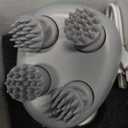 KeeKit IPX6 Waterproof Cordless Green Pet Massager, 4 Heads and 96 Nodes, Portable Handheld Scratcher for Dogs and Cats 