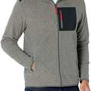 Amazon Essentials Men's Full-Zip Fleece Jacket - Discontinued Colors Grey XXL