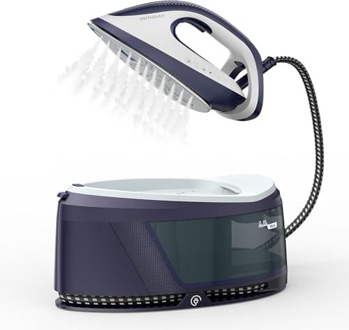 IRONDAY Steam Iron 1500W, Irons for Clothes with Large Water Tank, ECO Mode for Fabrics