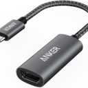 Anker USB C to HDMI Adapter (4K@60Hz), 310 USB-C Adapter (4K HDMI), for MacBook Pro, MacBook Air, iPad Pro, Pixelbook, XPS, Galaxy, and More(Compatible with Thunderbolt 3 Ports), Black