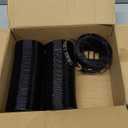 75mm Auto Heater Pipe Ducting, 9Pcs T-Branch Warm Air Outlet Vent Kit, Vent Hose for We-Basto Pro-pex Ebers-pacher Diesel Parking Heater