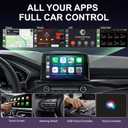 Wireless CarPlay Adapter Android Auto Wireless Adapter, 5.8GHz Wi-Fi Plug & Play,Mini and Stable iOS 10+/Android 10+, Fast Auto-Connect for Cars 2016+ (1Pcs)