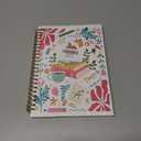 SNNDER Inspirational Butterfly Notebook Journal, Be Patient with Yourself Therapy Mental Health Journal for Women, Encouragement Gifts for Women, Hardcover Spiral Notebooks 5.5x8.3 Inch