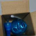 DilaBee Blue Spray Bottle (1-Pack 12 Oz) - Adjustable Nozzle Water Spray Bottle for Hair, Plants, Cleaning Solutions, BBQ. Plant Sprayer, Hair Mister, Squirt Bottles for Liquids - Food-Safe BPA-Free