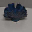 Ceramic Sponge Holder,Sponge Holder for Kitchen Sink,Compact Sink Caddy Organizer-Scouring Pad and Dish Sponge Holders,Farmhouse Kitchens Decor Cute Kitchen Gadgets Accessories(Blue)