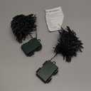 BSGlobal 2 Pack String Lights Battery Operated, Total 20Ft 400 LED Cluster String Lights with Timer 8 Modes Christmas Firecracker Lights Outdoor Waterproof for Tree Home Decor (Warm White)