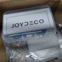Joydeco Cordless Roman Shades, Linen Fabric Window Blinds, Thermal Insulated Blackout Blinds, Room Darkening Shades for Indoor Windows, Easy to Install, 23" W75" H, Linen