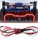 MOHERO 1/7 RC Led Light Strip Taillights for 1/7th ARR-ma Limitless F1 Upgrade Parts