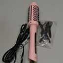 Farery 1.75 Inch Thermal Brush, Heated Round Brush for Blowout Look on Medium Length Hair, Ceramic Barrel Styling Brush, 5 Heat Settings, Anti-Scald Cool Tip, Auto Shut-Off, Dual Voltage Travel, Pink