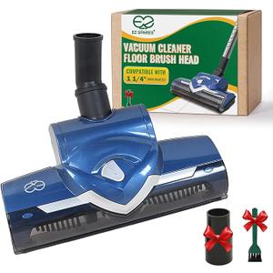 EZ SPARES Universal Vacuum Cleaner Floor Brush Head,Vacuum Cleaner Brush 1 1/4 Inch 32mm,Replacement for Most Vacuum,Hoover Eureka Royal, Rainbow Kenmore,Shop Vac,Christmas Newyear Gift(Blue)