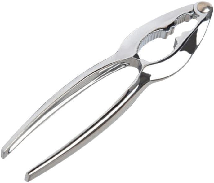 Generic Crab Crackers and Tools/Lobster Nut Crackers and Picks, 2024 New Seafood Tools Stainless Steel Lobster Crab Crackers Forks Lobster Shellers for Home, 1pc, Clip