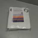 BGment Pure White Blackout Curtains 54 Inch Length for Bedroom 2 Panels Set, Linen Textured Thermal Insulation Soundproof Window Curtain Drapes with Grommet, 52 Inch Wide Each Panel