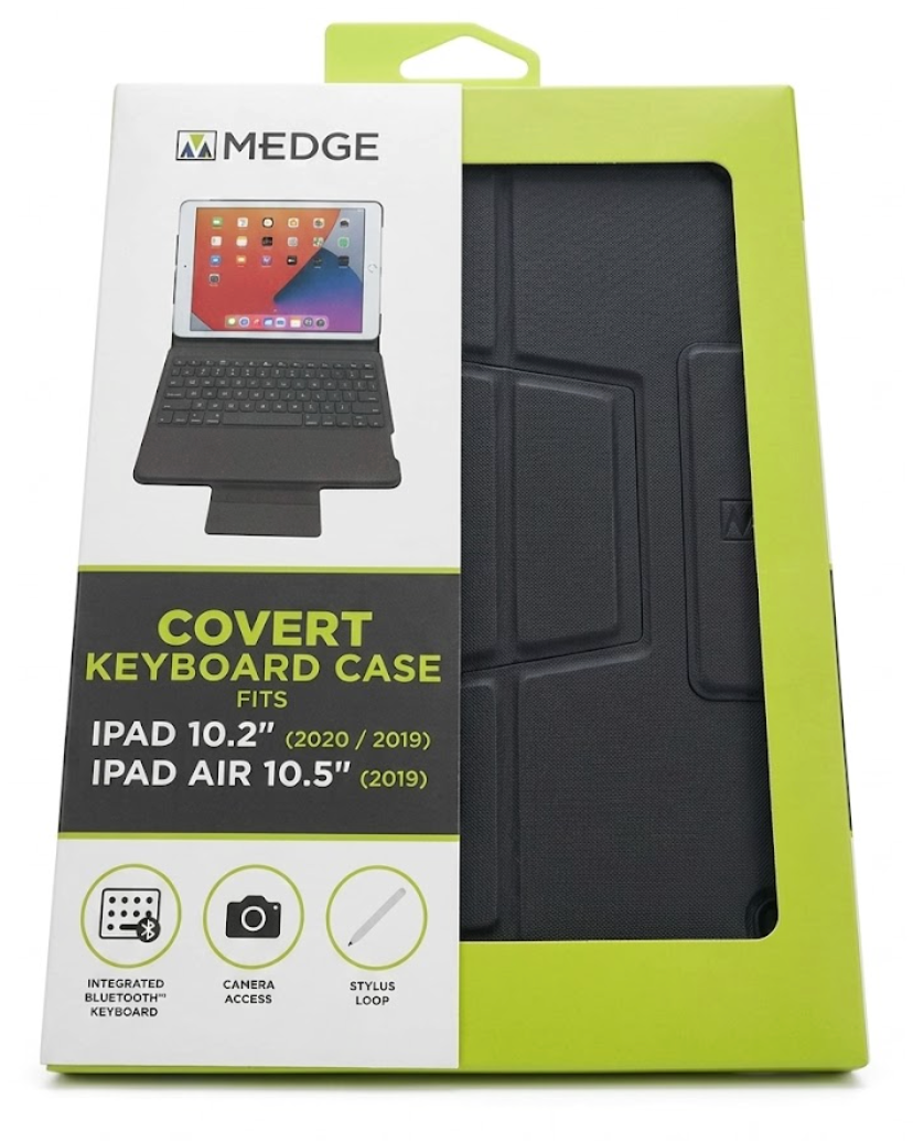 MEDGE COVERT Keyboard Case for iPAD 10.2" / Air 10.5"