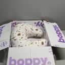 Boppy Nursing Pillow - Firm, Ergonomic U-Shaped Bottle and Breastfeeding Pillow with High Lift for Comfort and Support, Spacious Surface - Neutral Plants and Animals