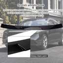 Rear Window Top Roof Spoiler Compatible with 2026 2025 2024 2023 Honda Accord Rear Spoiler Rear Window Spoiler for 11th Gen Accord (Glossy Black)