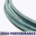 Lawn Mower 48 Inch Deck Belt 5/8 Inch X 134.5 Inch Replacement for Husqvarna 574845602, GT48XLS, TS 348, YT48XLS, GTH26V48LS, YTH24V48LS, YTH48XLS, YTH2648TDRF, YTH2648TF and YTH48XLS