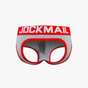 JOCKMAIL Mens Jockstrap Cotton Briefs Breathable Athletic Underwear for Athletic Supporter, M 
