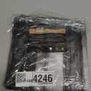 Emvency Set of 2 Throw Pillow Covers 18x18 Inches Black and Grey Striped Design Abstract Glass Texture and Dark Stripe Decorative Polyester Pillow Cases Square Pillocases for Bed Sofa