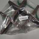 Wine Rack Countertop Oak Wooden Wine Bottle Holder Rustic Free Standing Wine Storage Racks for Tabletop, Hutches and Display Cabinets - No Assembly Required (Walnut)