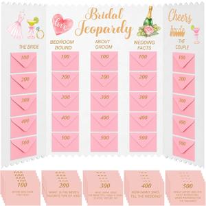 Woanger 25 Set Bachelorette Party Games 36" x 24" Poster Board Game Cards