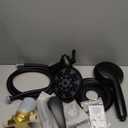 Matte Black Shower Faucet Set Complete Shower Kit Shower Systems Dual Shower Head and Handheld 2 in 1 Combo Set Shower Trim Kit Shower Fixtures