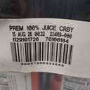 Ocean Spray 100% Juice Cranberry Juice Blend, 64 Fl Oz Bottle (EXP 08/15/26)