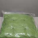 EAGLE PEAK Tufted Outdoor/Indoor High Back Patio Chair Cushions, Set of 2, Green