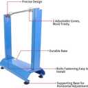 Portable Motorcycle Bicycle Wheel Balancer, Rim Tire Balancing Spin Static Truing Stand w/Adjustable Centering Cones