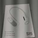 JIAGE Neck Fan, Bladeless Wearable Hands-Free Portable Fan, 5200mAh Rechargeable, 360° Cooling with 3 Speeds, Ultra-Quiet Personal Fan LED Display, Idea for Home, Office, Travel, Sports- Black